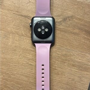 Apple Smartwatch with Lavender Band